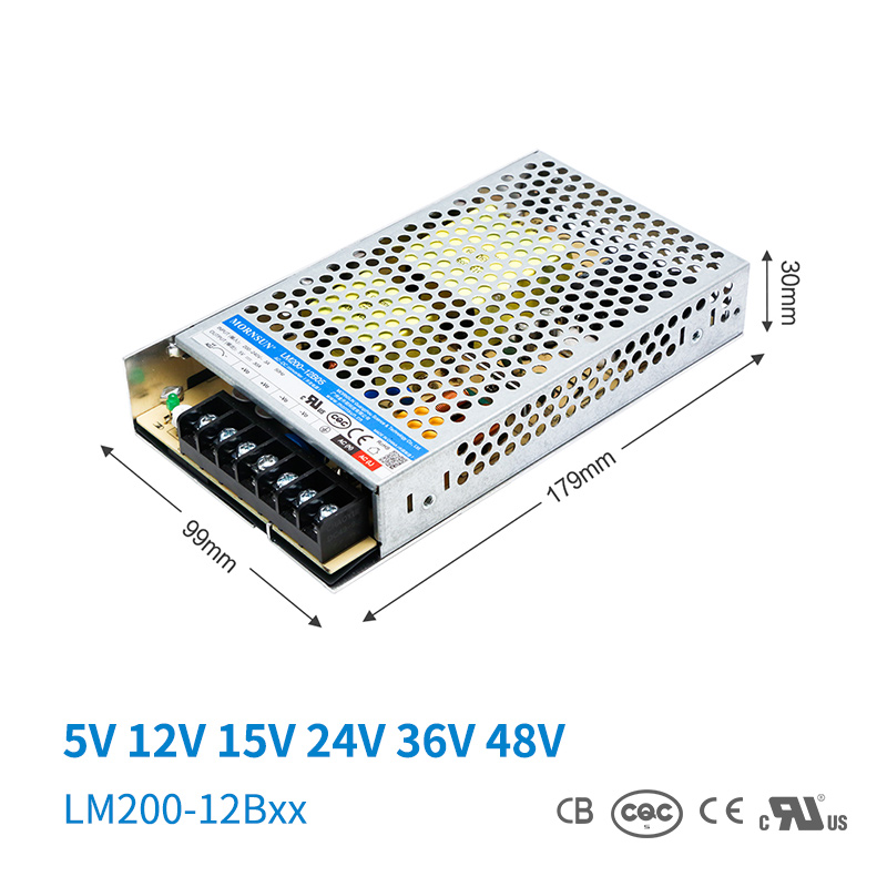 金升阳LM200-12Bxx直流AC/DC开关电源5/12/24/15/36/48V变压器LRS