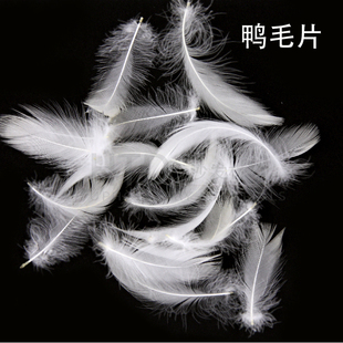 鸭毛白鸭毛灰鸭毛90%羽绒朵原料大毛片软片抱枕羽绒服填充物鸭绒