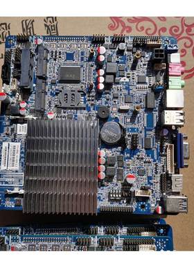 研域工控ITX-M50_18 NANO无风扇 云终端主板J1800itx主板POS工控