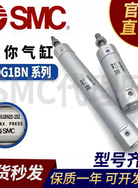 SMC气缸CG1BN50/CDG1BN63-25Z/50Z/75/100/125/150/175/200Z/250Z