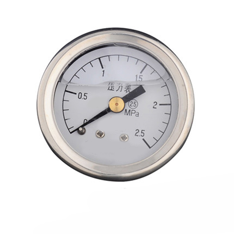 无边压力表轴向多规格外