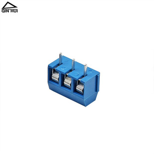 PCB板KF301-3P接线端子柱排座连接器5.08mm间距3位可拼接一字十字