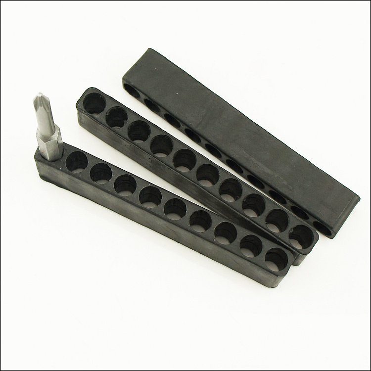 批头收纳条 批头软胶收纳卡座 起子头收纳 批头存放 6.35mm柄10孔,3C数码配件,USB多功能数码宝,淘宝优惠券,粉丝福利购,淘宝优惠卷