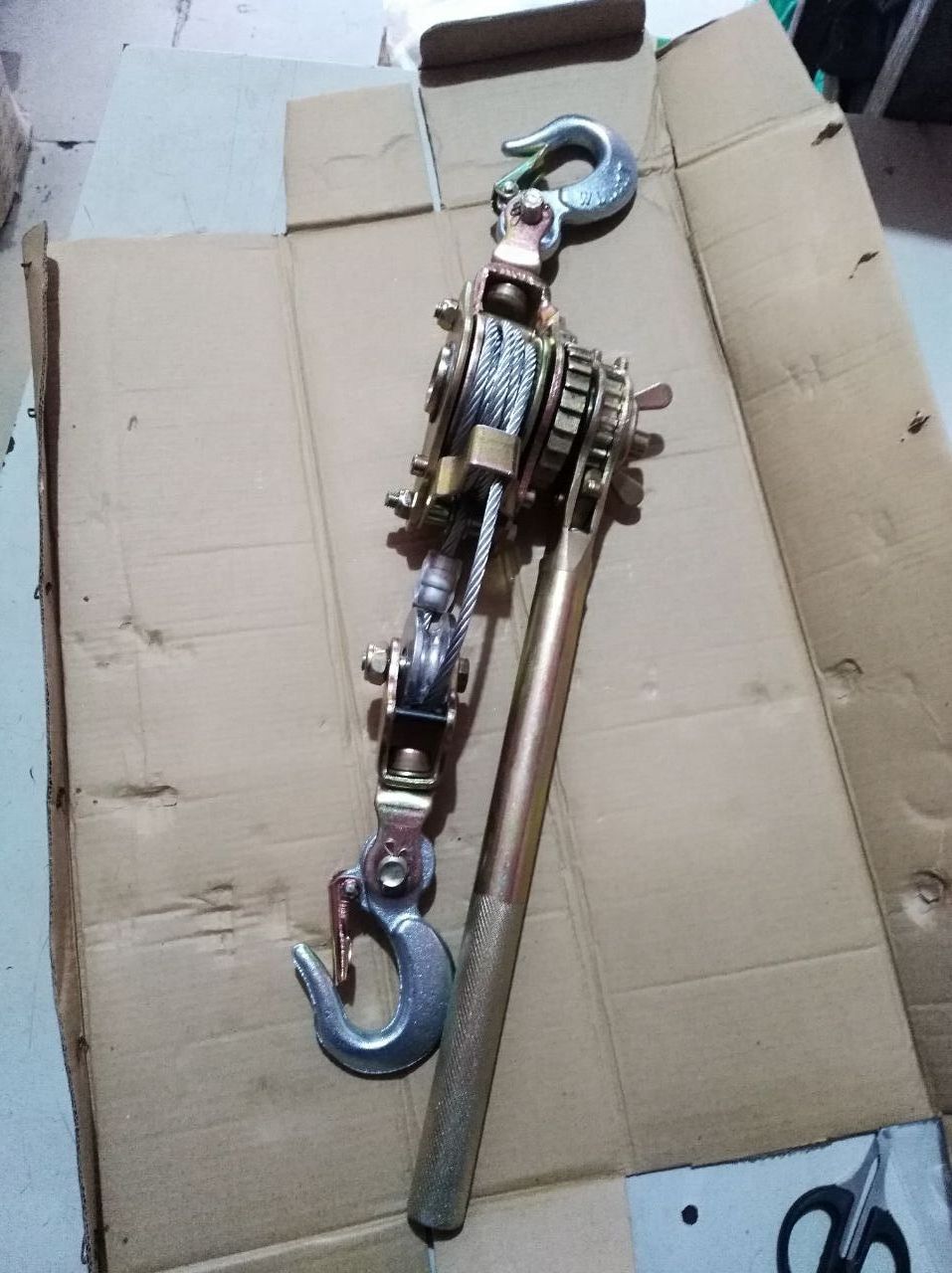 日式多公斤紧线器 电力张力牵引机 双钩拉紧器 万能卡线器 夹线器