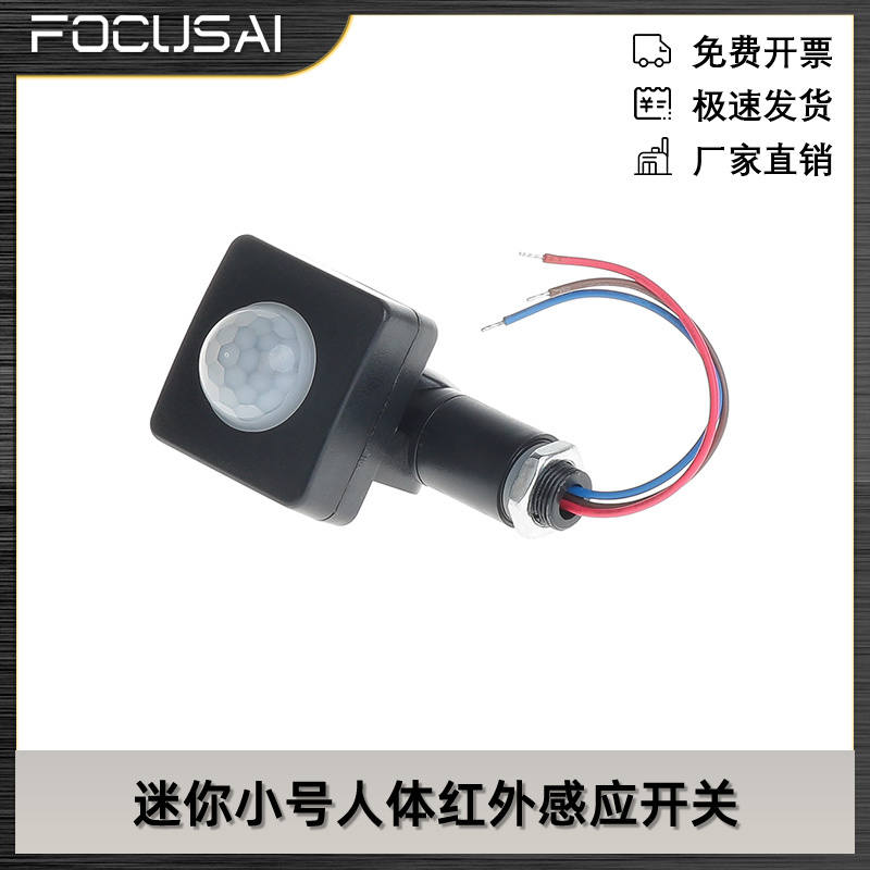 迷你小号人体红外感应开