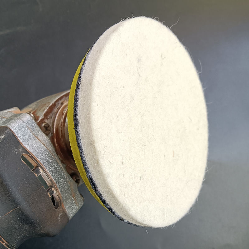 拉绒植自粘羊毛轮毡抛光