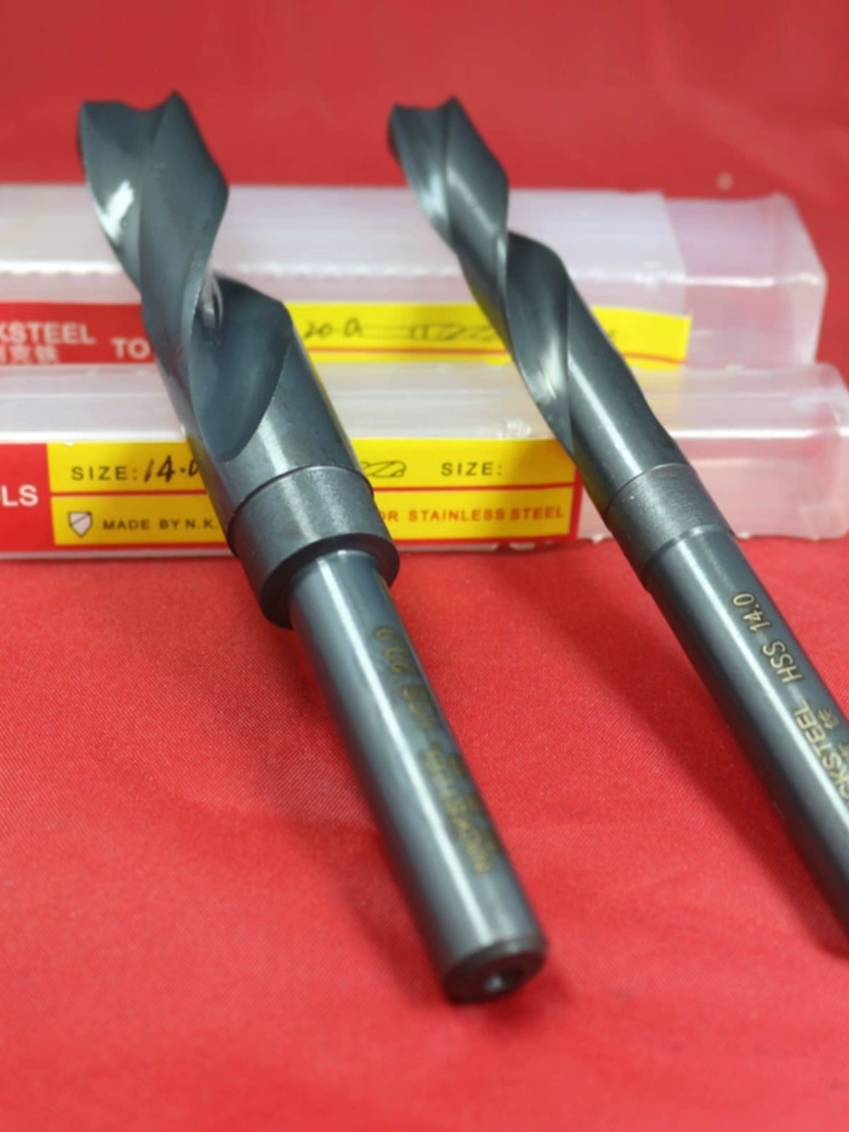 加长钻头1/2直柄小柄钻M2含钴13.5MM*205 16 18 19 20 25麻花钻头