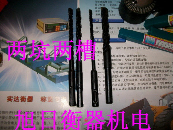 电锤钻头8mm混泥土钻头方四抗冲击钻钻头6mm合金钻头两坑两槽钻头