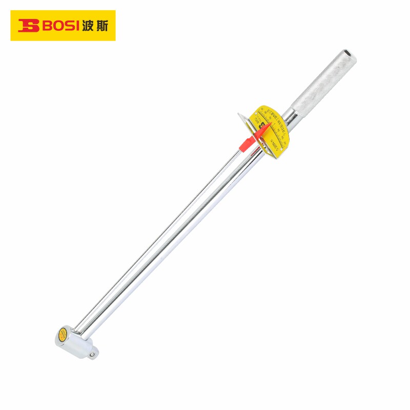 波斯工具 扭力扳手 指针式公斤扳手扭力力矩扭矩扳手300NM