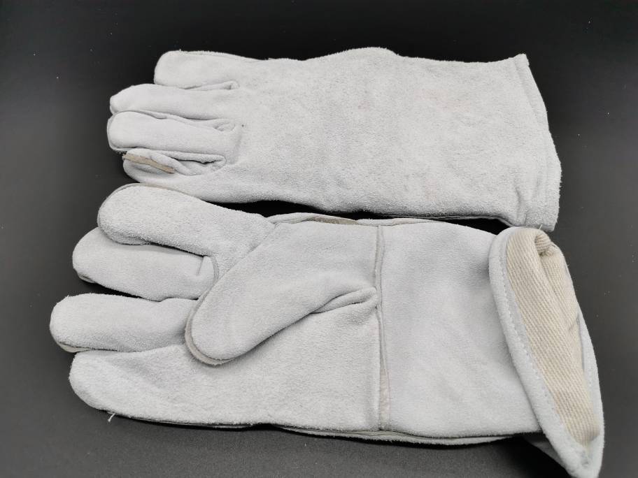 加长牛皮电焊手套工防护