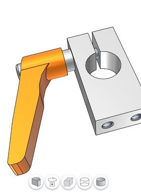 支柱固定夹KQKU MQKU AQKU KQK MQK AQK6 8 10 12 15 16 20 25 30