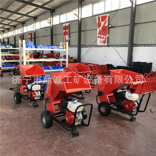 100型柴油188F碎枝机汽油树枝粉碎机 木材打葡萄藤果树园林粉碎机