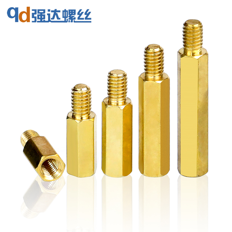 铜柱单头六角螺丝隔离环