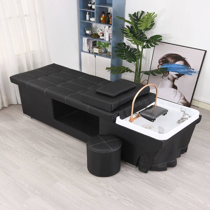 理发店洗头床美发高品质热水器包邮发廊店泰式全躺美明星潮店轻奢