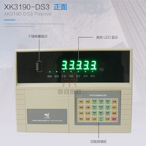 上海耀华数字仪表地磅称