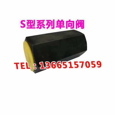 液压S型直通单向阀S6A1/2 S8A2/2 S10A0/2 S15A5/2 S20A S30A S25