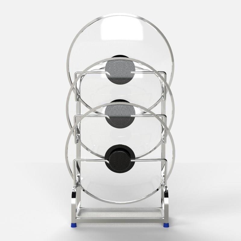 不锈钢锅盖架厨房置物台