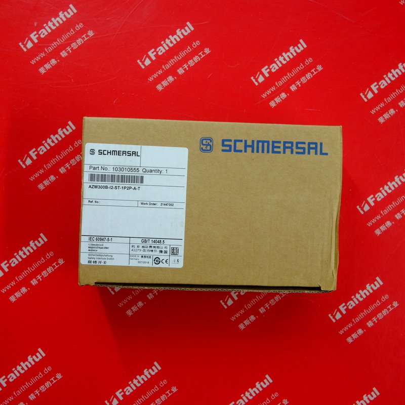 议价Schmersal 103010555 施迈赛安全开关 AZM300B-I2-ST-1P2P-A-