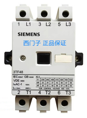 询价原装西门子3TF4844-0XM0交流接触器 3TF48 44-0XM0 220V 全新