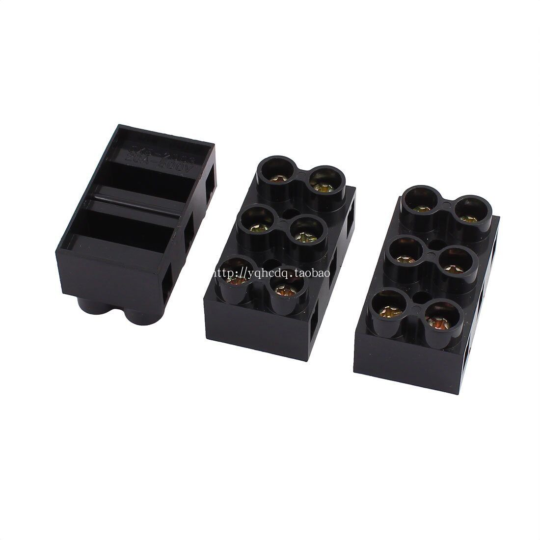 接线端子排JX5-2003 20A 3位接线端子电线连接器 端子链接排