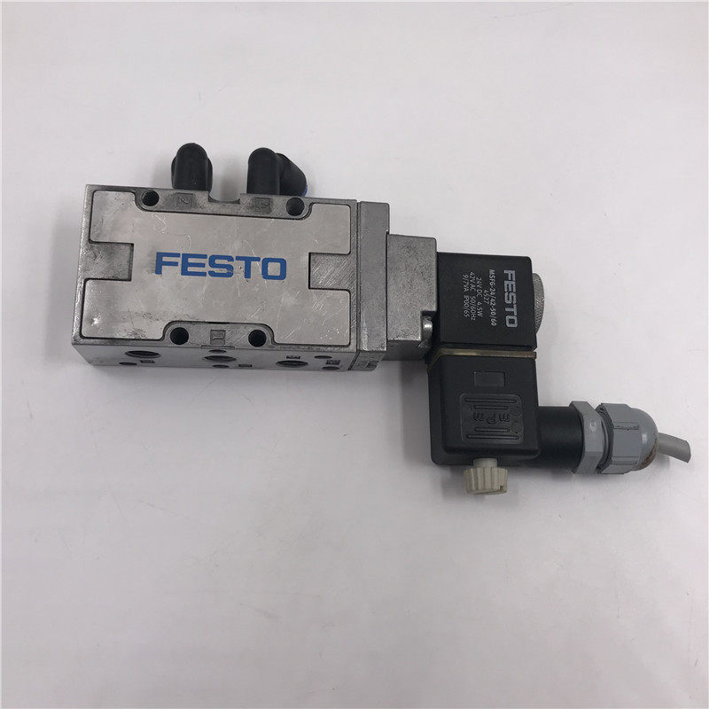 议价FESTO电磁阀MFH-5-1/8-B 19758 DC24V线圈MSFG-24/42-50/60
