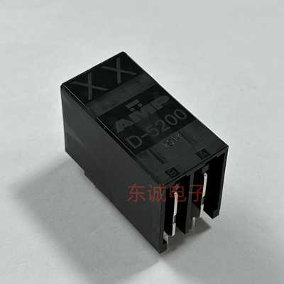 1-1318983-6 AMP/TE连接器 4P针座 10.16mm间距 D-5200系列XX卡槽