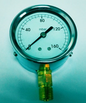 微压膜盒压力计 ye60 ye-60 0~160mbar 膜盒表 直经65mm 径向