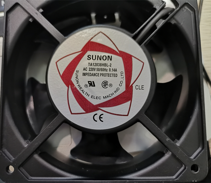 TA12038HBL-2 双滚珠轴承轴流风机 220V0.14A 120*120
