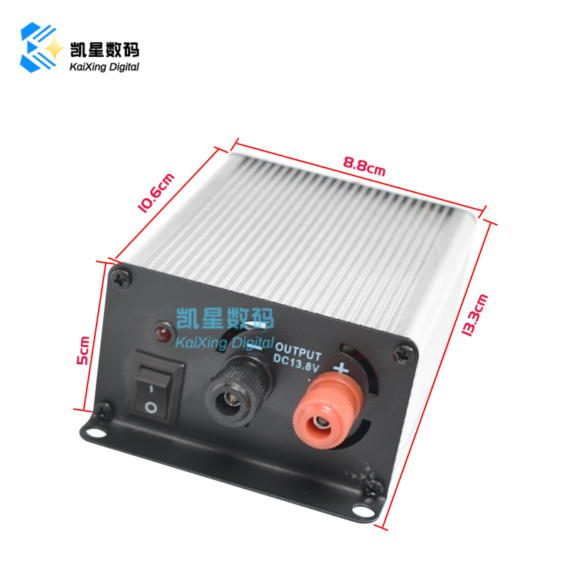 车载对讲机电源 24V转13.8V变压器 45A PS-45A迷你电源