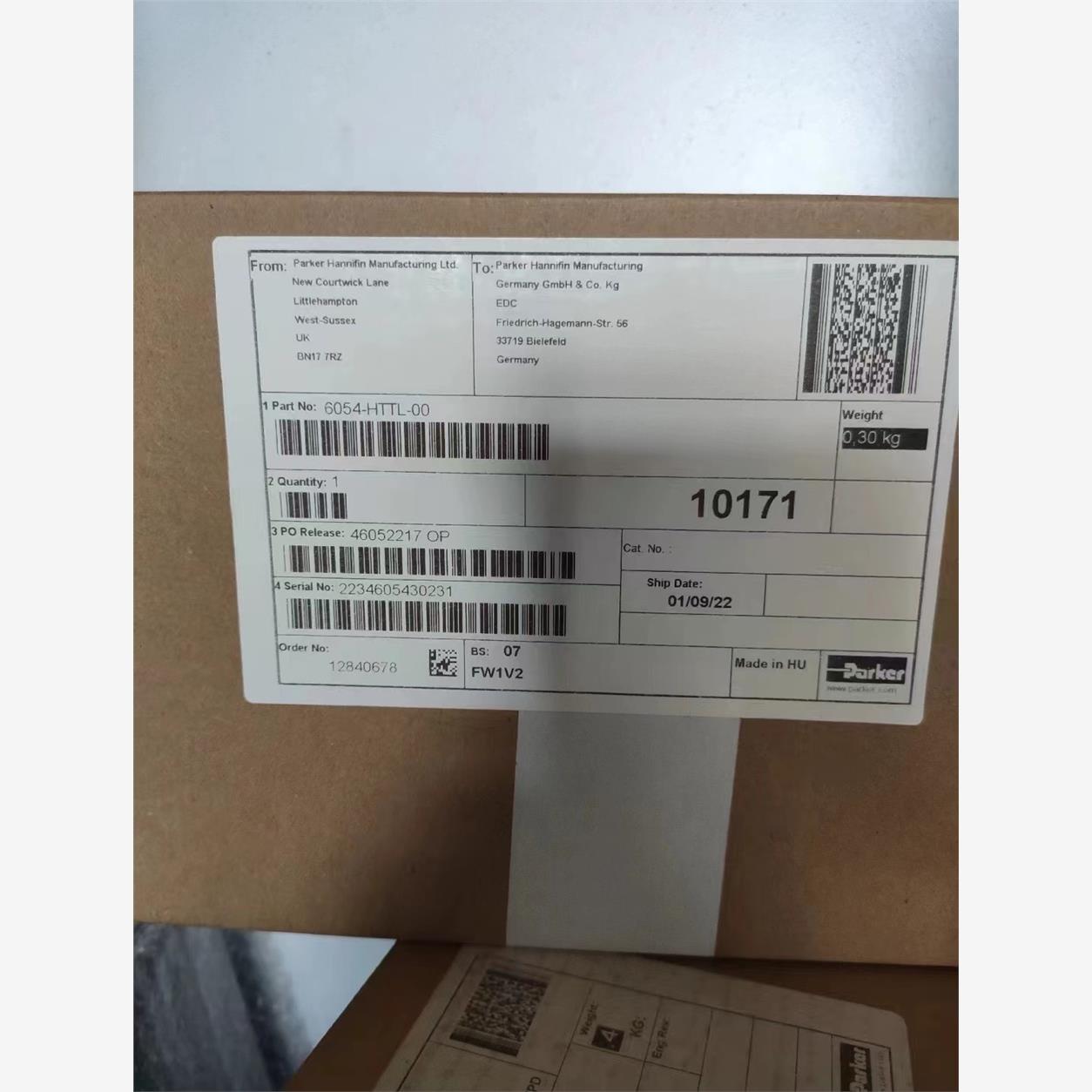 6054-HTTL派克690变频