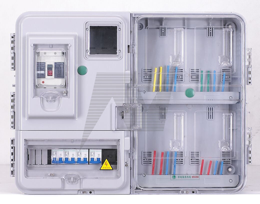 多表位电表箱壳体,电表箱成套,电表箱定做,塑料控制柜配电箱