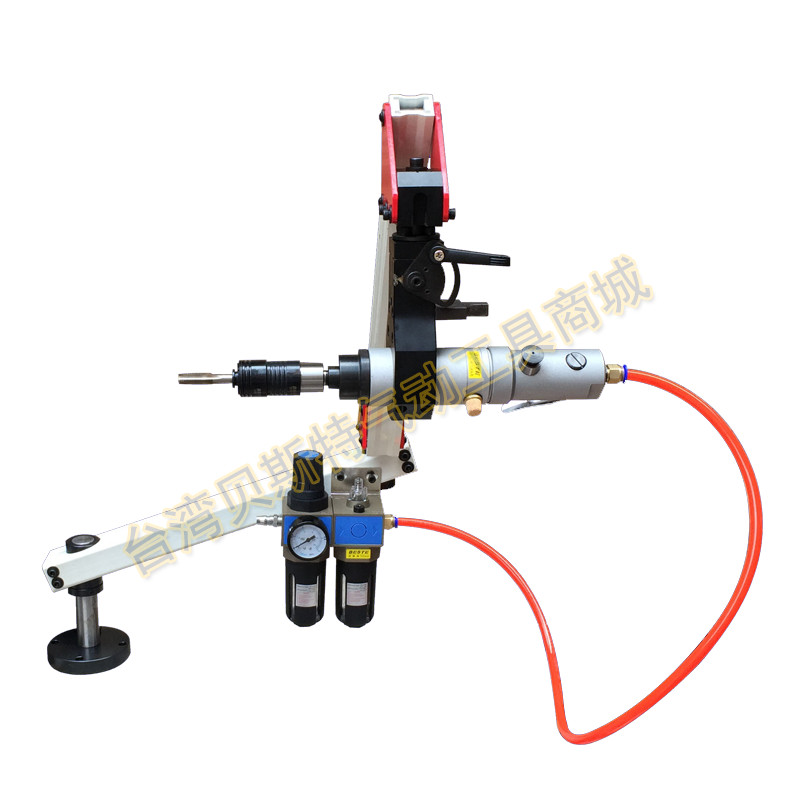 台湾贝斯特m3-M12万向气动攻丝机 垂直 自动气动攻牙机 马达 支架