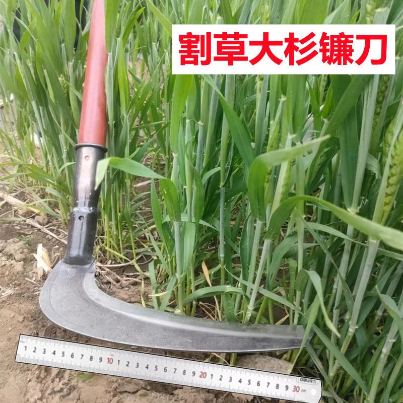 除草长柄农用镰刀头大割