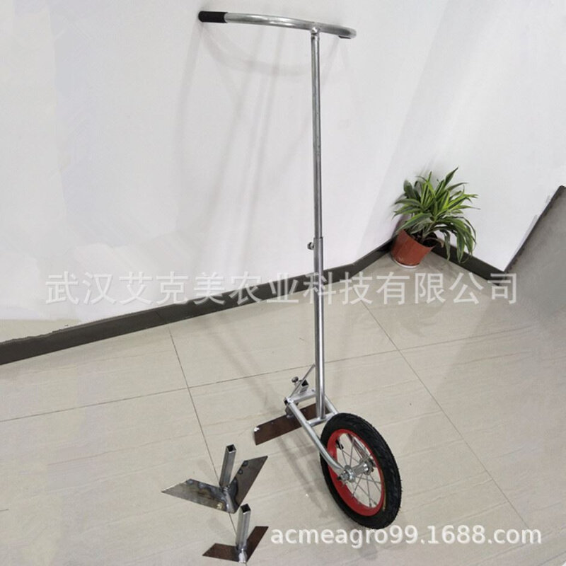 手动除草器人力微耕机手推锄人力松土器微耕农机具手推耘锄