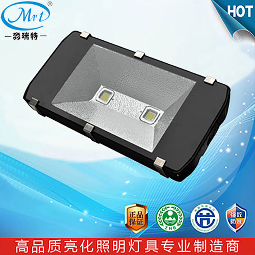 LED广场公园广告牌球场码头投射投光灯隧道泛光灯塔吊高棚灯100W