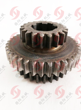 汉川镗床HCT6511/T611A/T68三联齿轮3A320/321 齿数20/36/28 高74