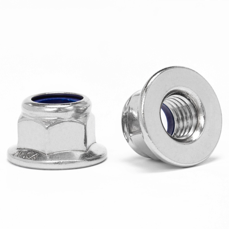 不锈钢法兰尼龙锁紧螺母