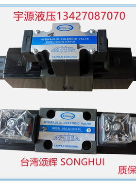 DSG-02-3C60-DL液压电磁阀DSG-02-3C60-LW A220 DC24V台湾SONGHUI