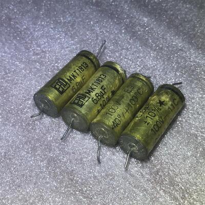 拆机 德国ERO 金精灵 MKT1813系 6.8UF100V 透明头 分频无极电容