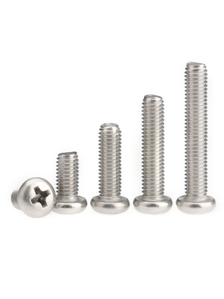 不锈钢十字圆头螺丝盘加