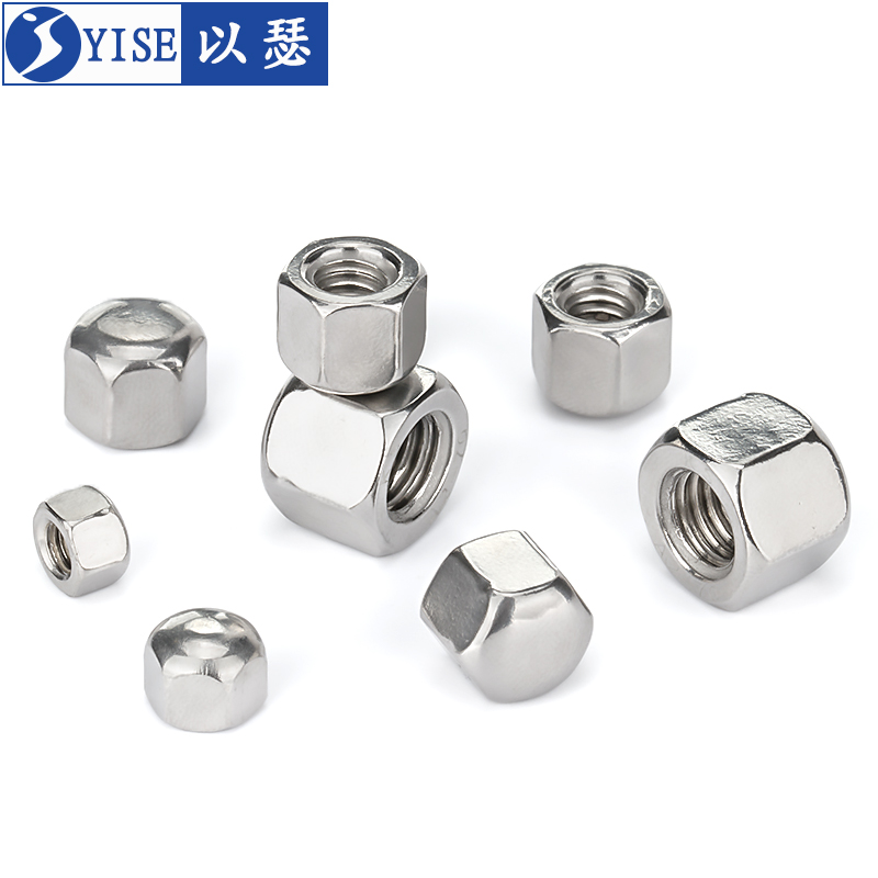 不锈钢盖形螺母矮型六角
