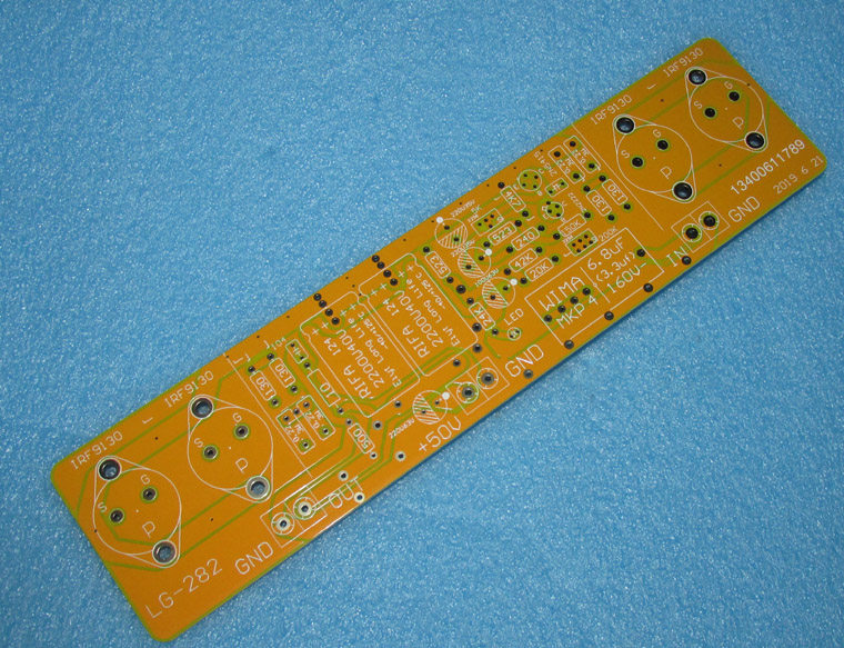 Hood 虎德1969 纯甲类15W+15W IRF250 IRF9130场效应功放板LG282