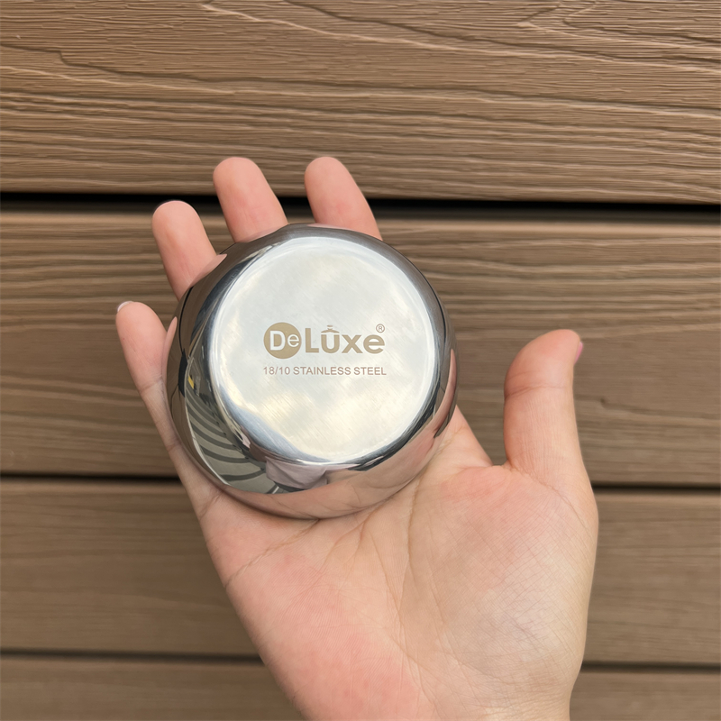 自留迷你304不锈钢韩式碟一体成型加厚拉丝碟子蘸料烧烤碟调料碟