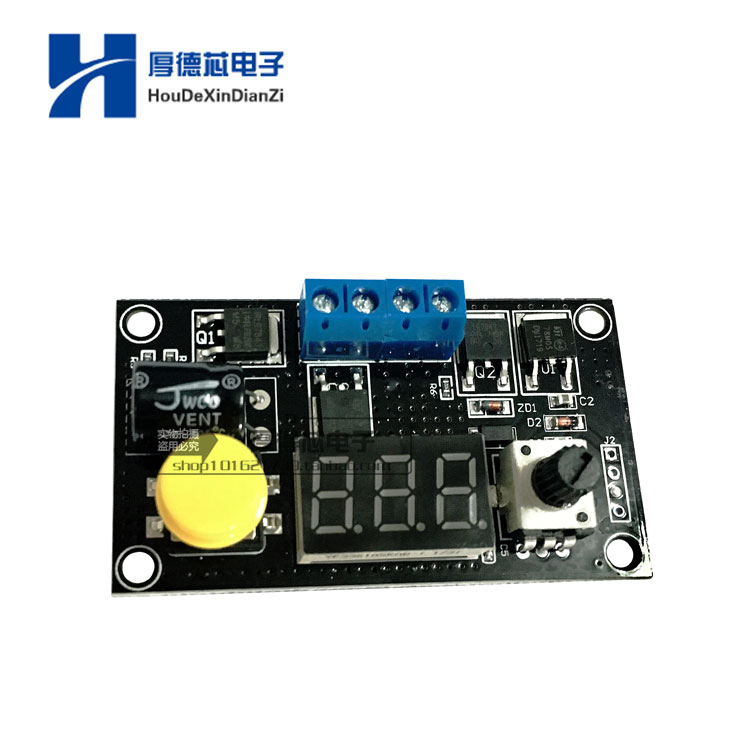 DC6-30V 12V 24V8A 16kHz PWM数字3位LED电机速度控制器