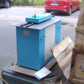 供应FED 山东爱威夫机械 合圆管侧缝 16单平口咬口机 咬边机