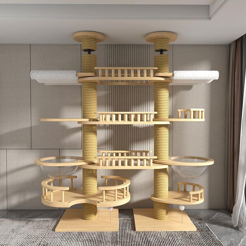 顶天立地爬架通柱飘窗实