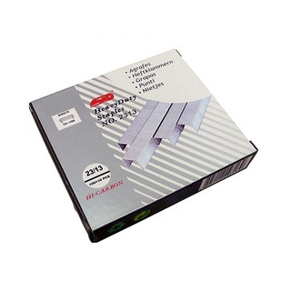 旗文2313重型订书钉加厚钉可装订100页厚层订书针1000枚/盒23/13