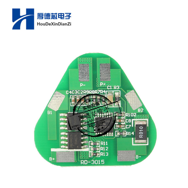3S 4A锂离子电池BMS PCB18650充电器保护板