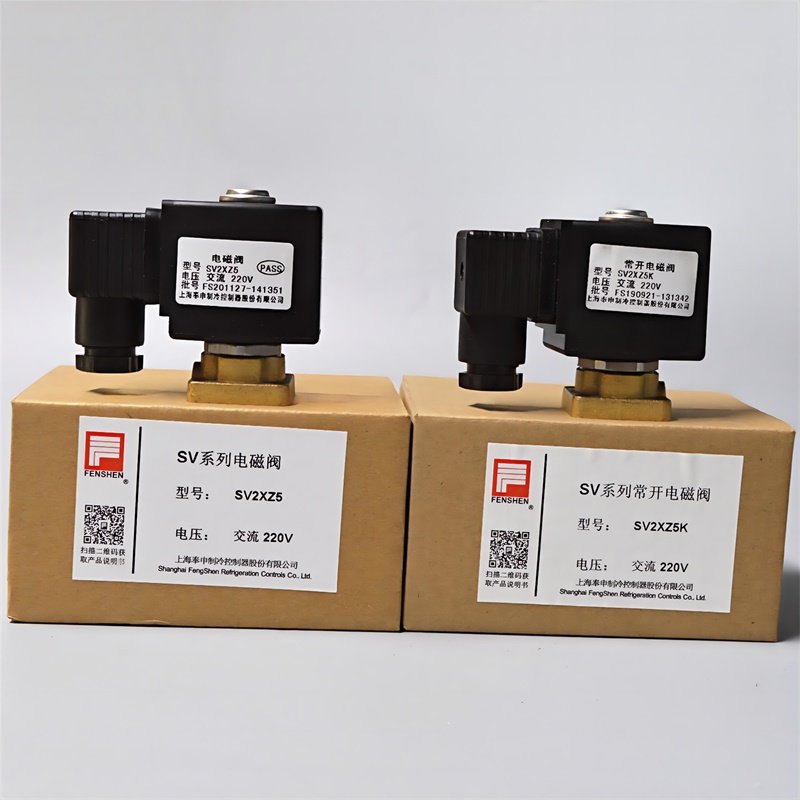 奉申汉钟复盛螺杆压缩机缸盖卸负电磁阀SV2XZ2 Z4 Z5K NSTV20
