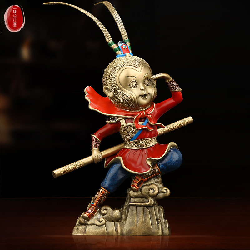 孙悟空纯铜齐天大圣摆件